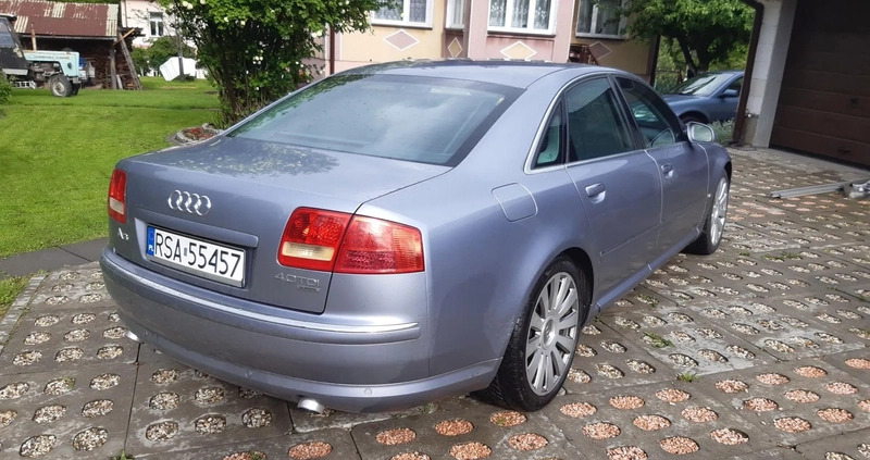 Audi A8 cena 16000 przebieg: 290000, rok produkcji 2005 z Knyszyn małe 16